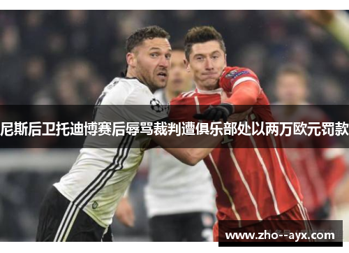 尼斯后卫托迪博赛后辱骂裁判遭俱乐部处以两万欧元罚款 尼斯后卫托迪博赛后辱骂裁判遭俱乐部处以两万欧元罚款